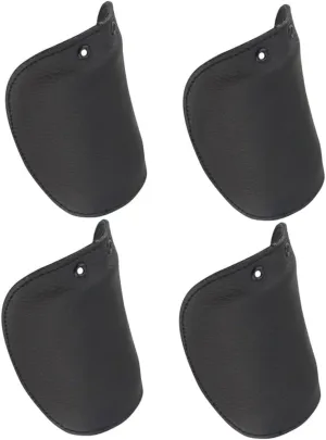 2 Pairs Cowhide Safety Shoes Covers Reusable Protective Overshoes for Workshop Industry Easy to Clean Non Slip Foot Safety Protector