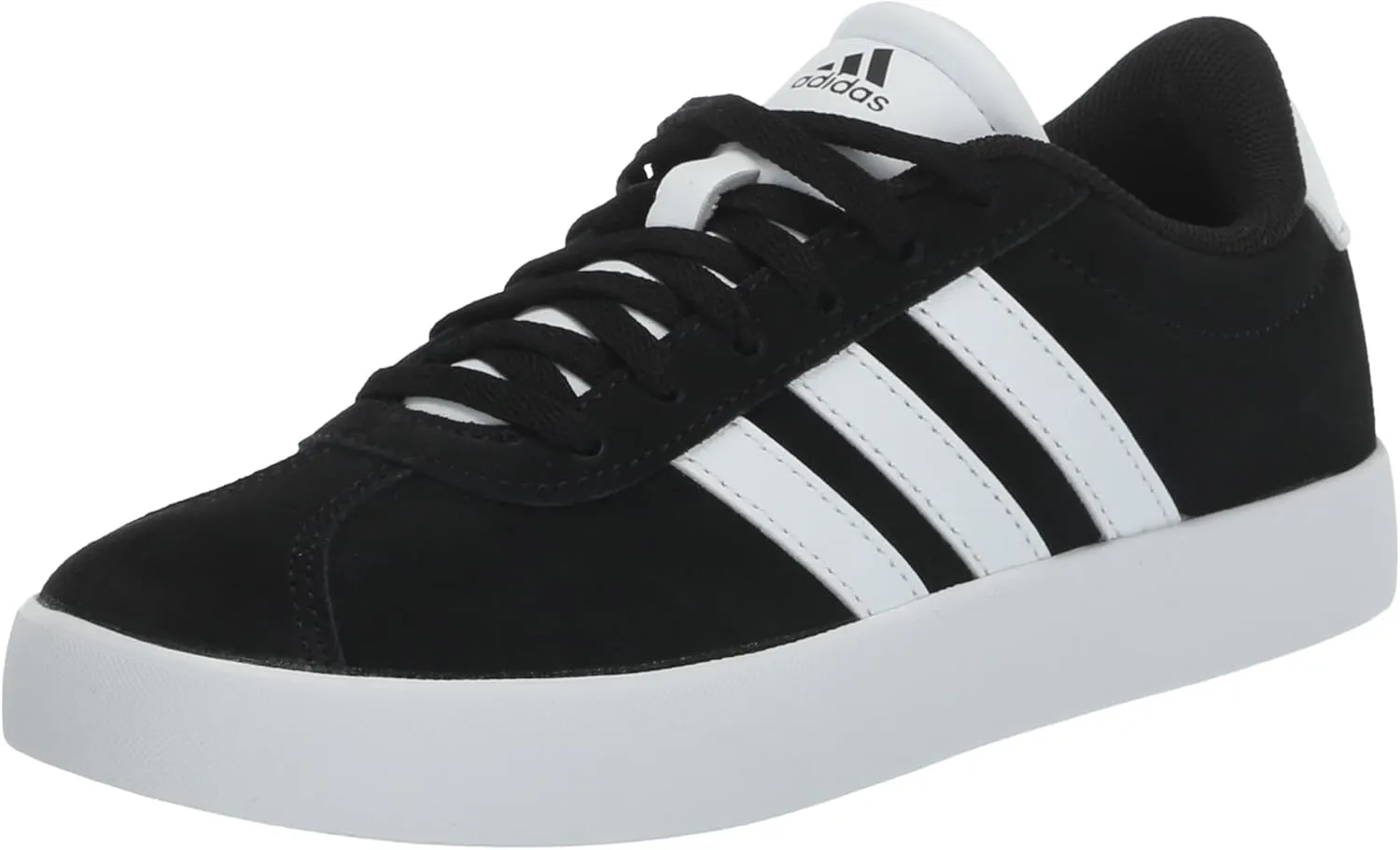 adidas Kids VL Court 3.0 Sneaker, Black/White/Brown, 9.5 US Unisex Toddler
