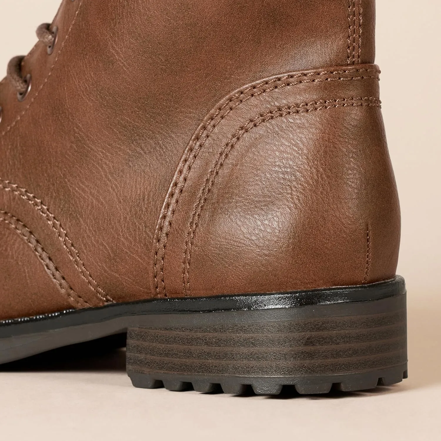 Amazon Essentials Women's Lace-Up Combat Boots
