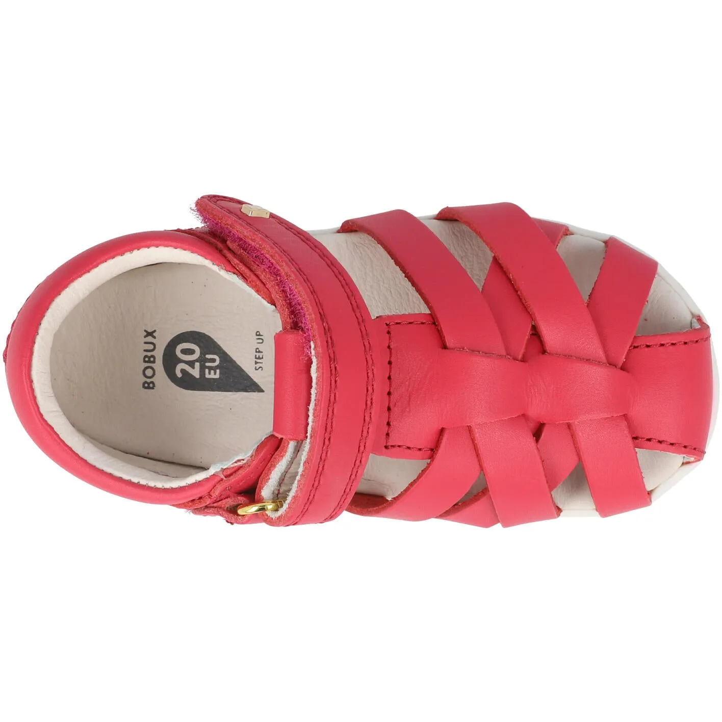 Bobux Step Up Tropicana II Radiant Raspberry Kids Sandals