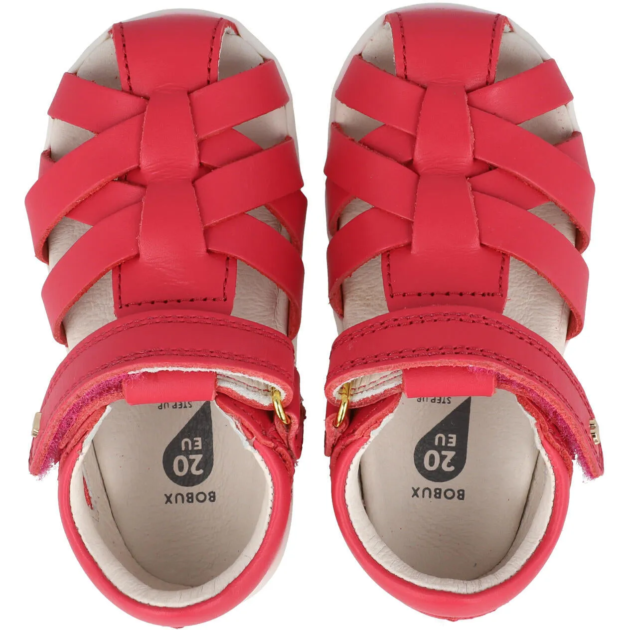 Bobux Step Up Tropicana II Radiant Raspberry Kids Sandals
