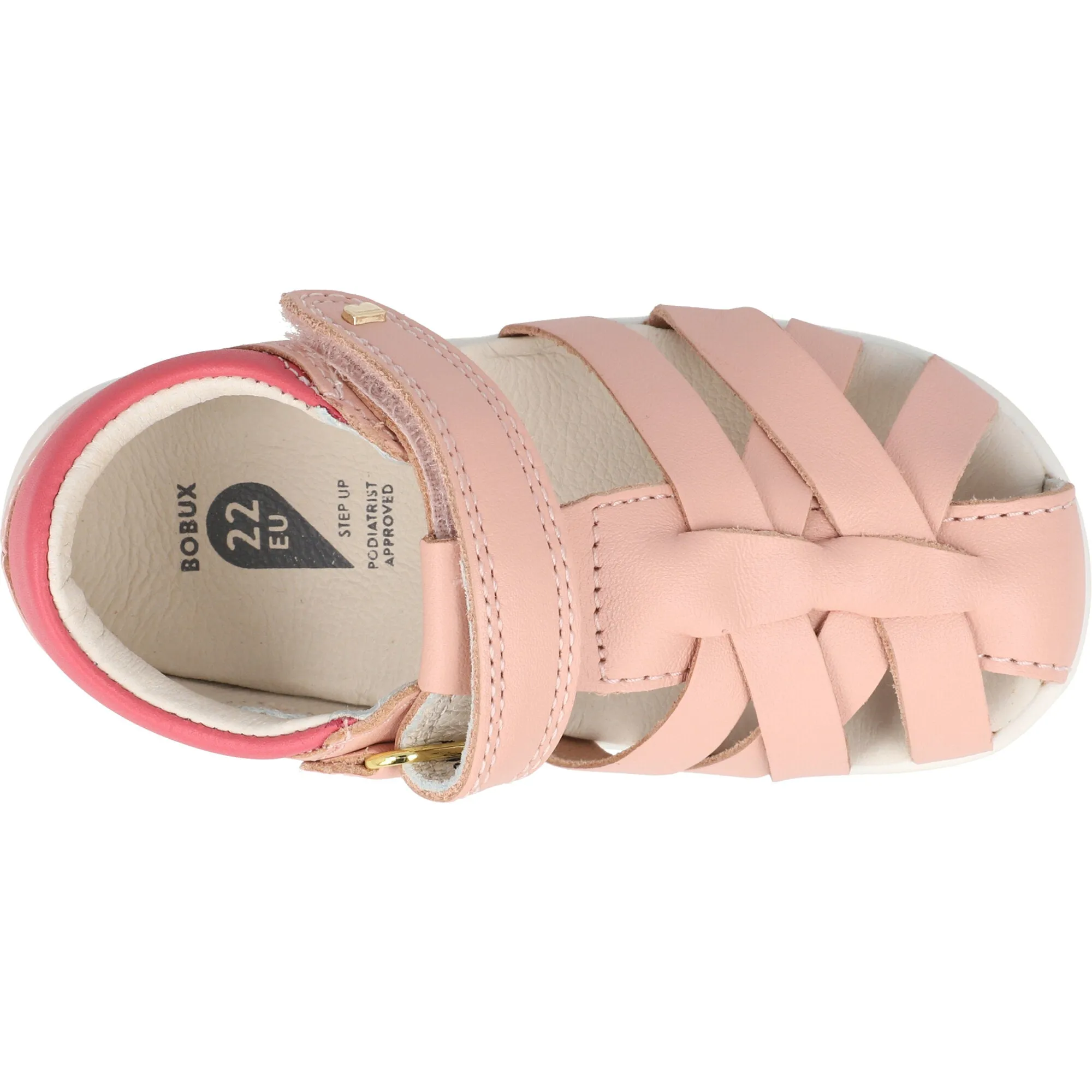 Bobux Step Up Tropicana II Seashell Kids Sandals