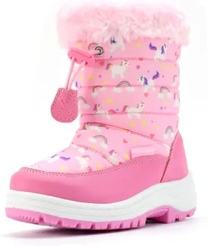 Boys Girls Little Kids Winter Snow Boots