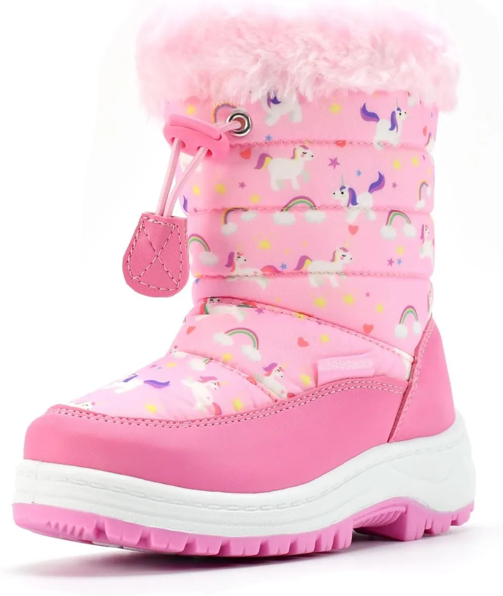 Boys Girls Little Kids Winter Snow Boots