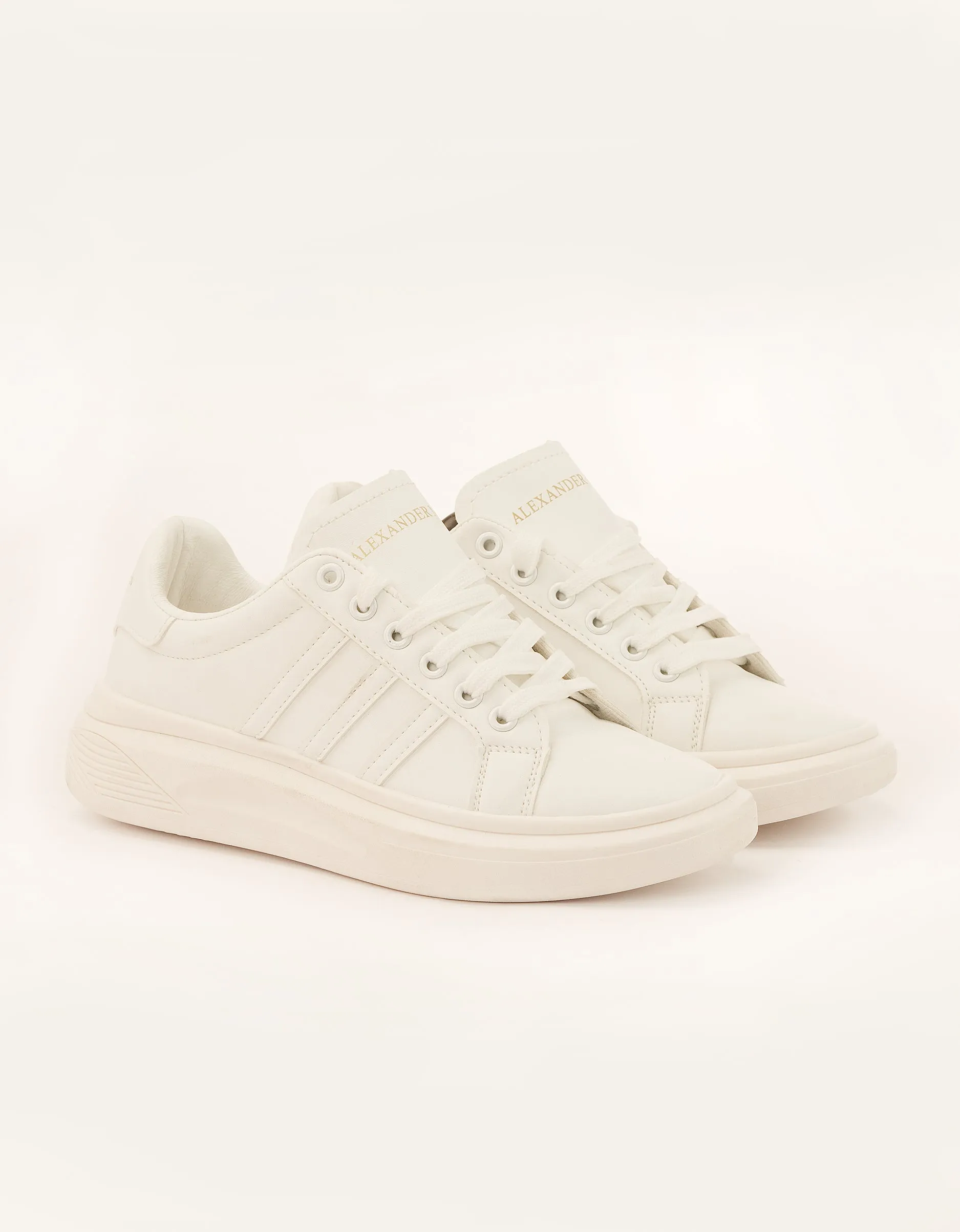 Classic Ivory Court Sneakers