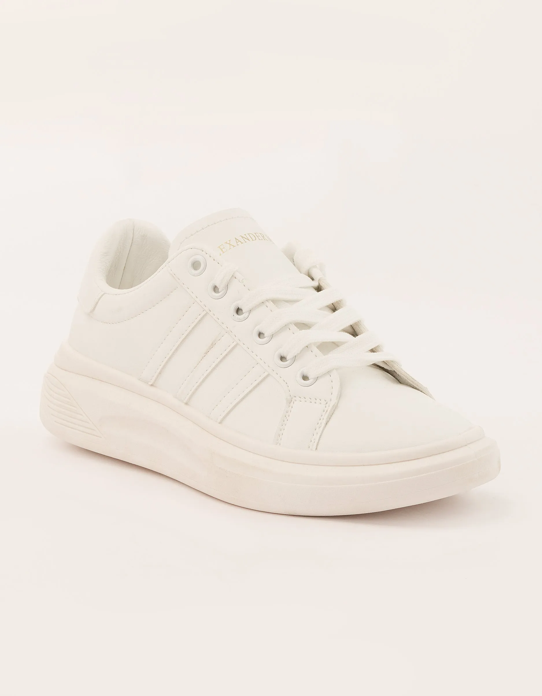Classic Ivory Court Sneakers