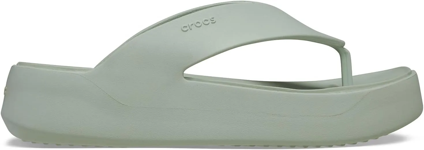 Crocs Women's Getaway Platform Flip Flops, Wedge Sandals for Women