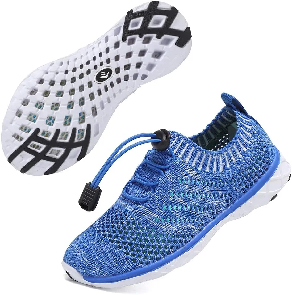 EQUICK Kids Water Shoes Boys & Girls Kids Aqua Shoes Swim Shoes Athletic Sneakers Lightweight Sport Shoes (Toddler/Little Kid/Big Kid)