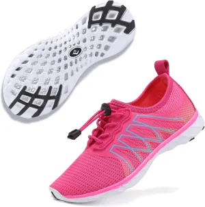 EQUICK Kids Water Shoes Boys & Girls Kids Aqua Shoes Swim Shoes Athletic Sneakers Lightweight Sport Shoes (Toddler/Little Kid/Big Kid)