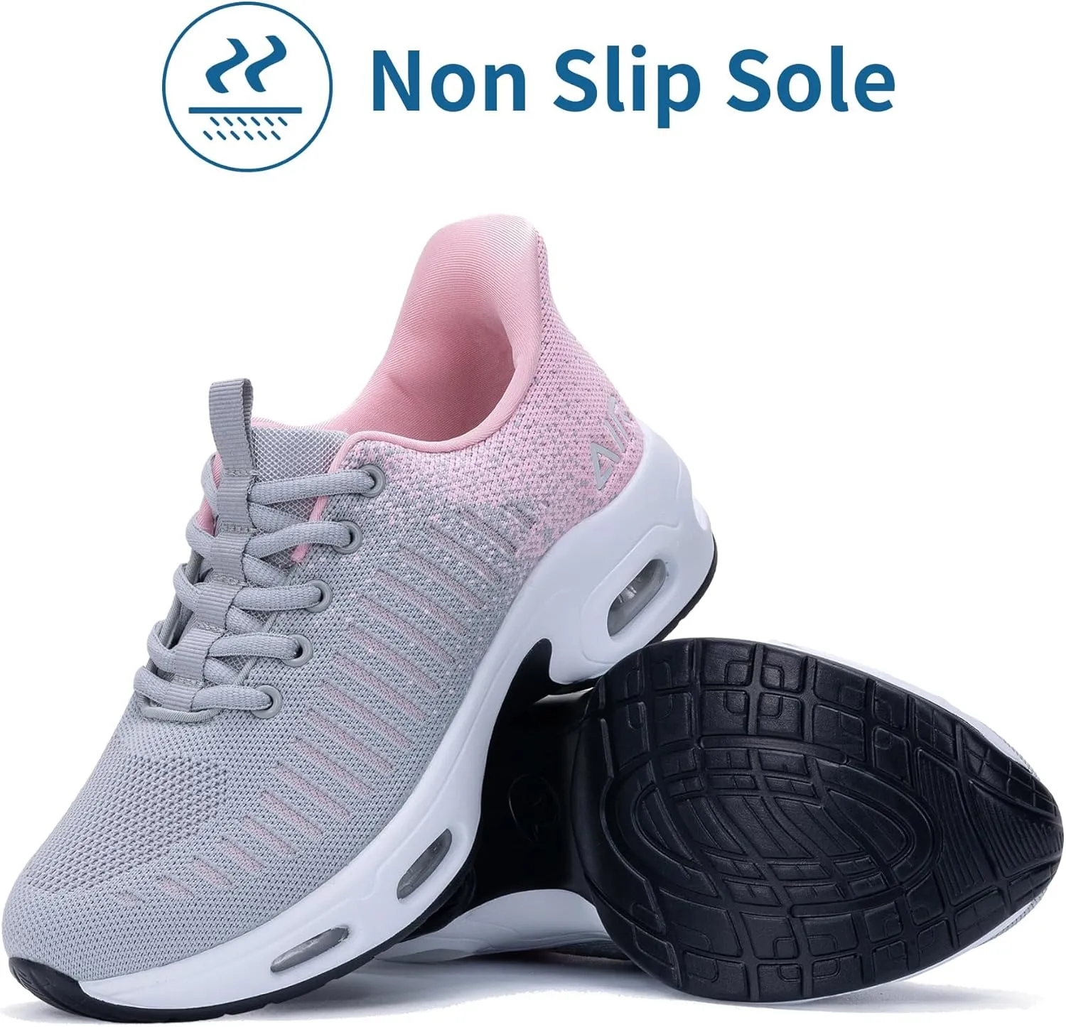 GANNOU Women’s Walking Shoes Air Athletic Tennis Breathable Running Sneakers for Gyms Workouts Jogging
