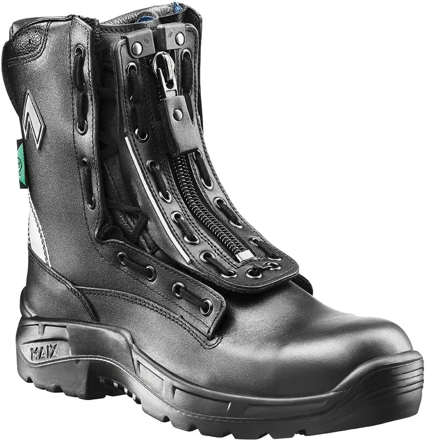 HAIX Airpower R2 Steel-Toed Puncture-Resistant Waterproof EMS Working Boots with Supported Arches