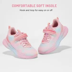 Hehainom Toddler Girls Shoes Breathable Lightweight Sneakers Tennis Walking Casual Shoes