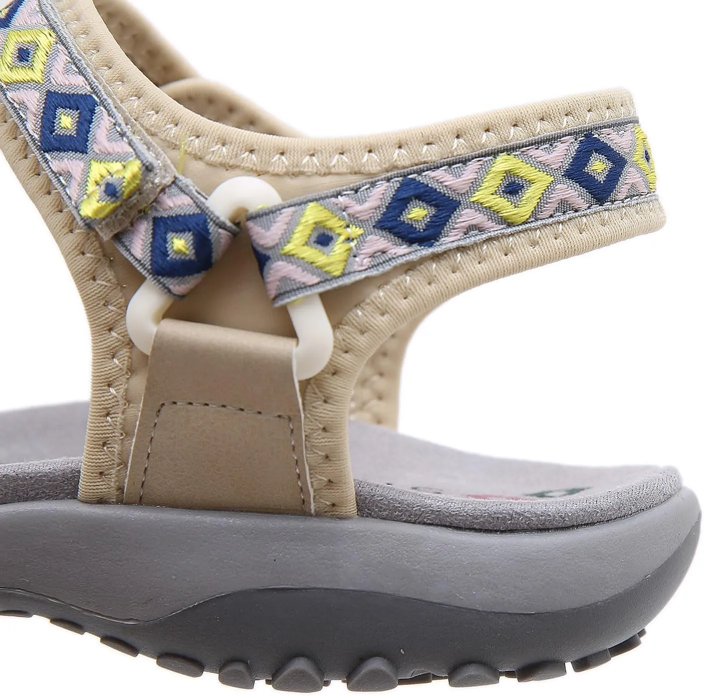 Hiking Sandals Women Waterproof Arch Support Comfortable Water Shoes Hook Loop Strap Sports Lightweight Slides