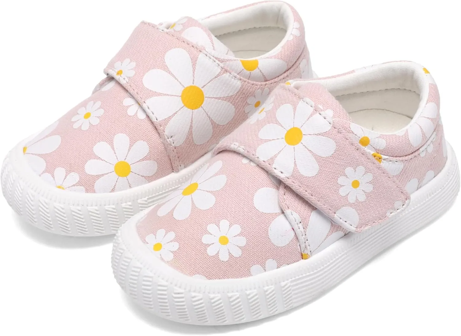 Jack & Lily Canvas Sneakers for Kids - Breathable Toddler Shoes with Non-Slip Sole for Confident Steps - Slip on Shoes for Comfort & Daily Play - Baby Sneakers Keep Little Feet Happy All Day
