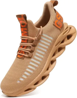Jakcuz Men's Tennis Shoes Running Shoes Fashion Sneakers Lightweight Multi-Colors for Fitness