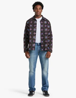 Julio L/S NO PKT Overshirt 5535 - Black Multi