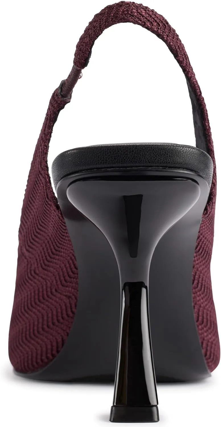 Karl Lagerfeld Paris Women's Kinsley Evening Slingback Pump