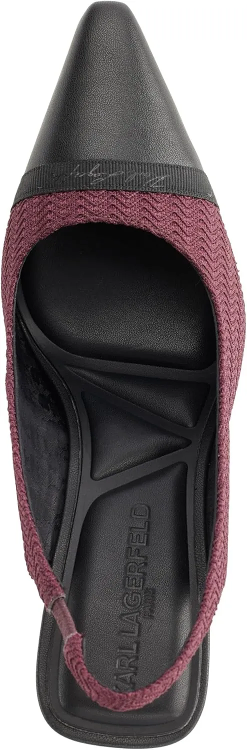 Karl Lagerfeld Paris Women's Kinsley Evening Slingback Pump