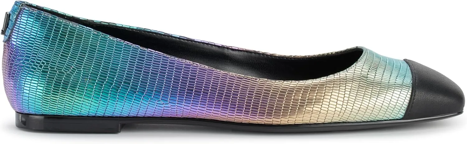 KARL LAGERFELD Women's Zayne Stones Everyday Ballet Flat