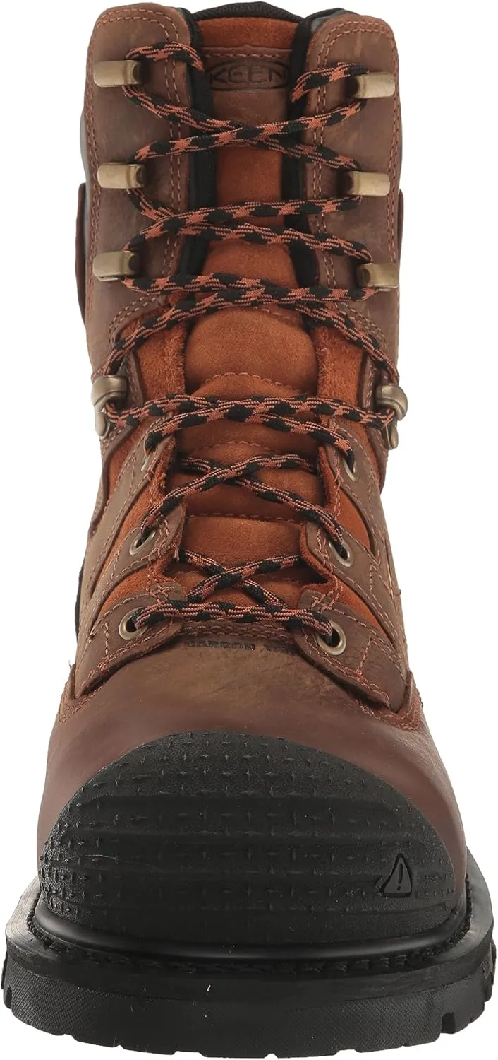 KEEN Utility Men's Camden 8” Composite Toe Waterproof Heavy Duty Work Boots