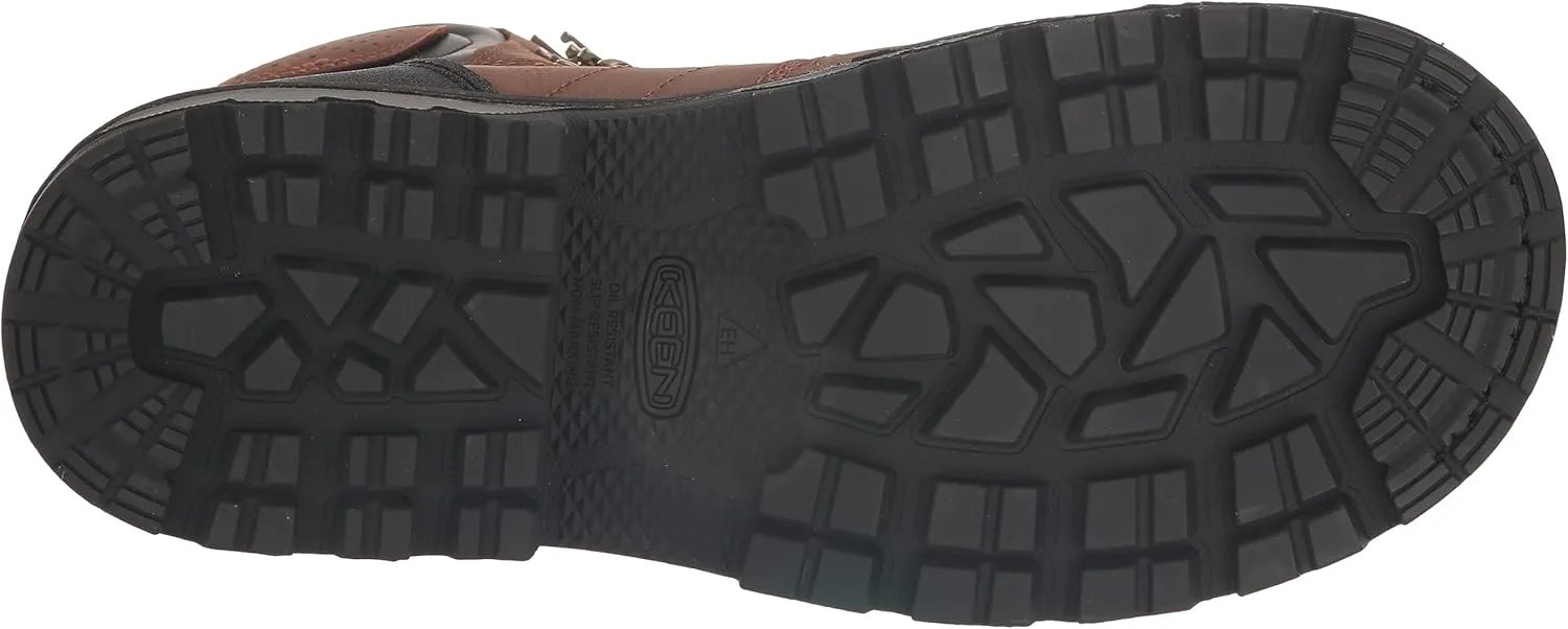 KEEN Utility Men's Camden 8” Composite Toe Waterproof Heavy Duty Work Boots