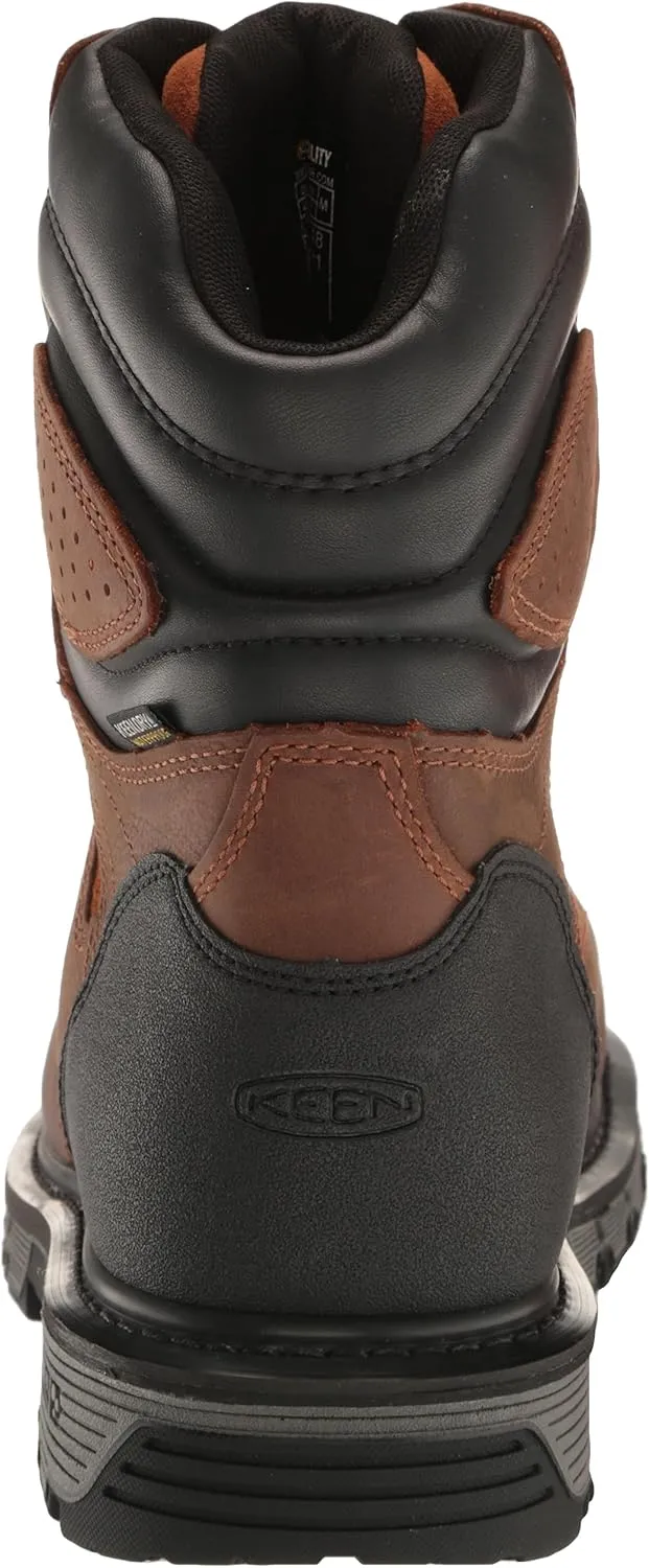 KEEN Utility Men's Camden 8” Composite Toe Waterproof Heavy Duty Work Boots