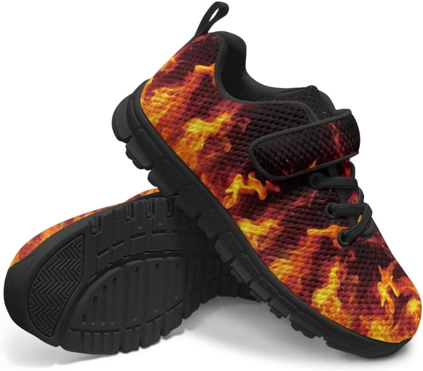 Kids Shoes for Boys Single Buckle Running Walking Sneakers Breathable Lightweight Sports Shoes US-11-2.5