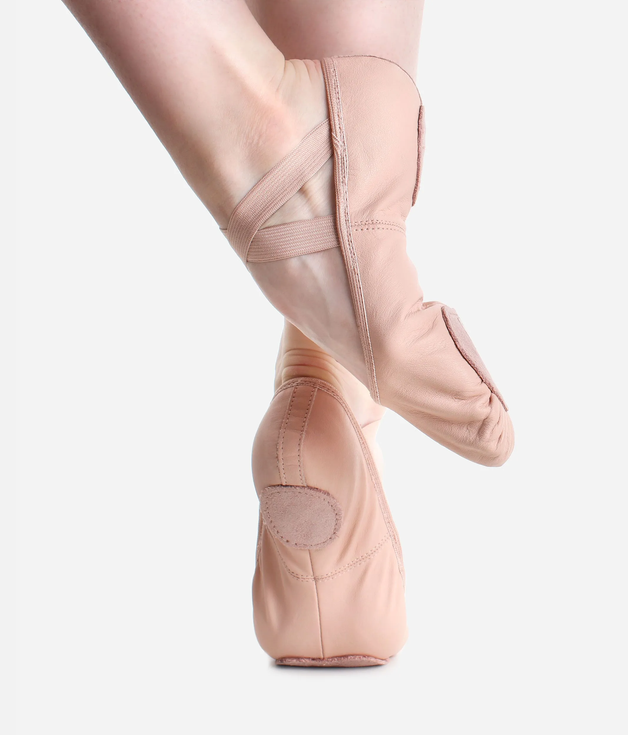 Leather Ballet Shoes SD60 – Split Sole with Pre-Sewn Elastic