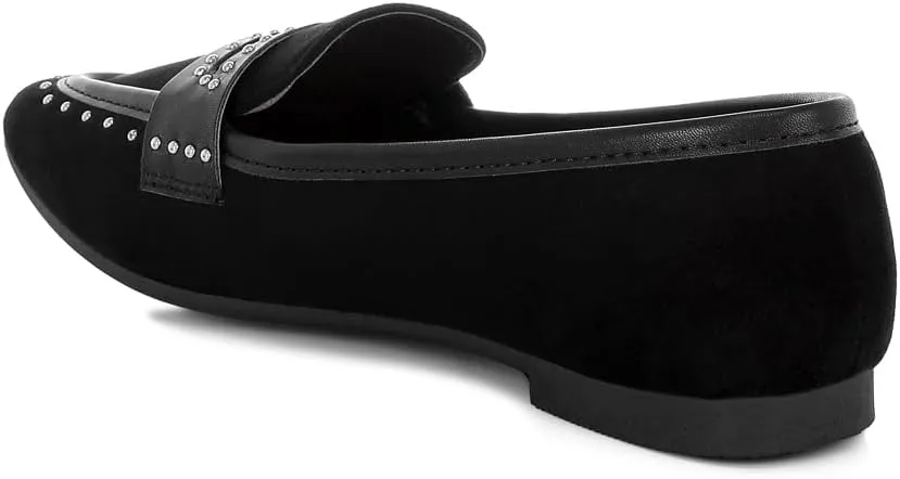 Lumina Penny Strap Studded Loafers