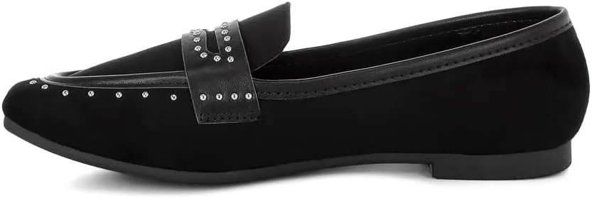 Lumina Penny Strap Studded Loafers