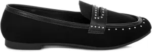 Lumina Penny Strap Studded Loafers