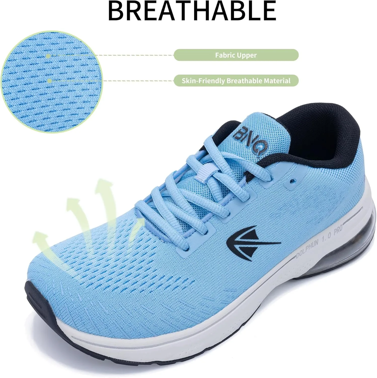MAFEKE Womens Wide Toe Box Running Shoes Arch Support Tennis Athletic Sneakers Orthotic Walking Shoes for Plantar Fasciitis Pain Relief US 6-11