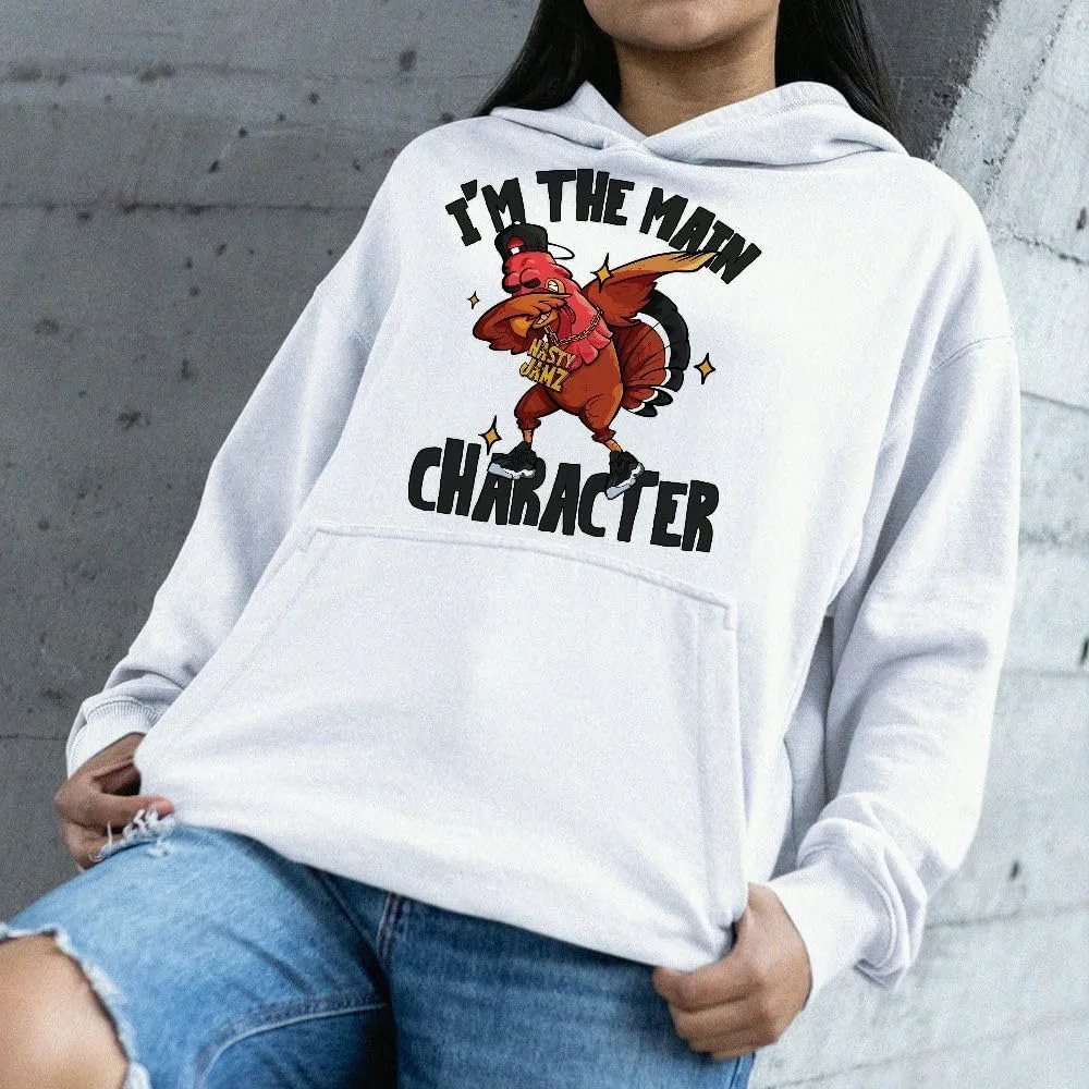 Main Character Hoodie Matching AJ 11 Low Space Jamz for Men Women, Streetwear Clothing