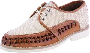 Mens 86 Light Brown Authentic Mexican Leather Huaraches Lace Up Sandals