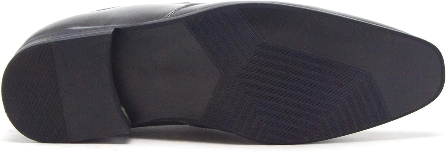 Men's 99344 Classic Square Toe Slip On Loafers Casual Dress Shoes