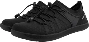 Mens Casual Adjustable Lace-Up Sneakers Breathable Mesh Lightweight Comfortable Walking Shoes Non Slip Design for Running & Gym Training Black Indoor Sneaker for Men