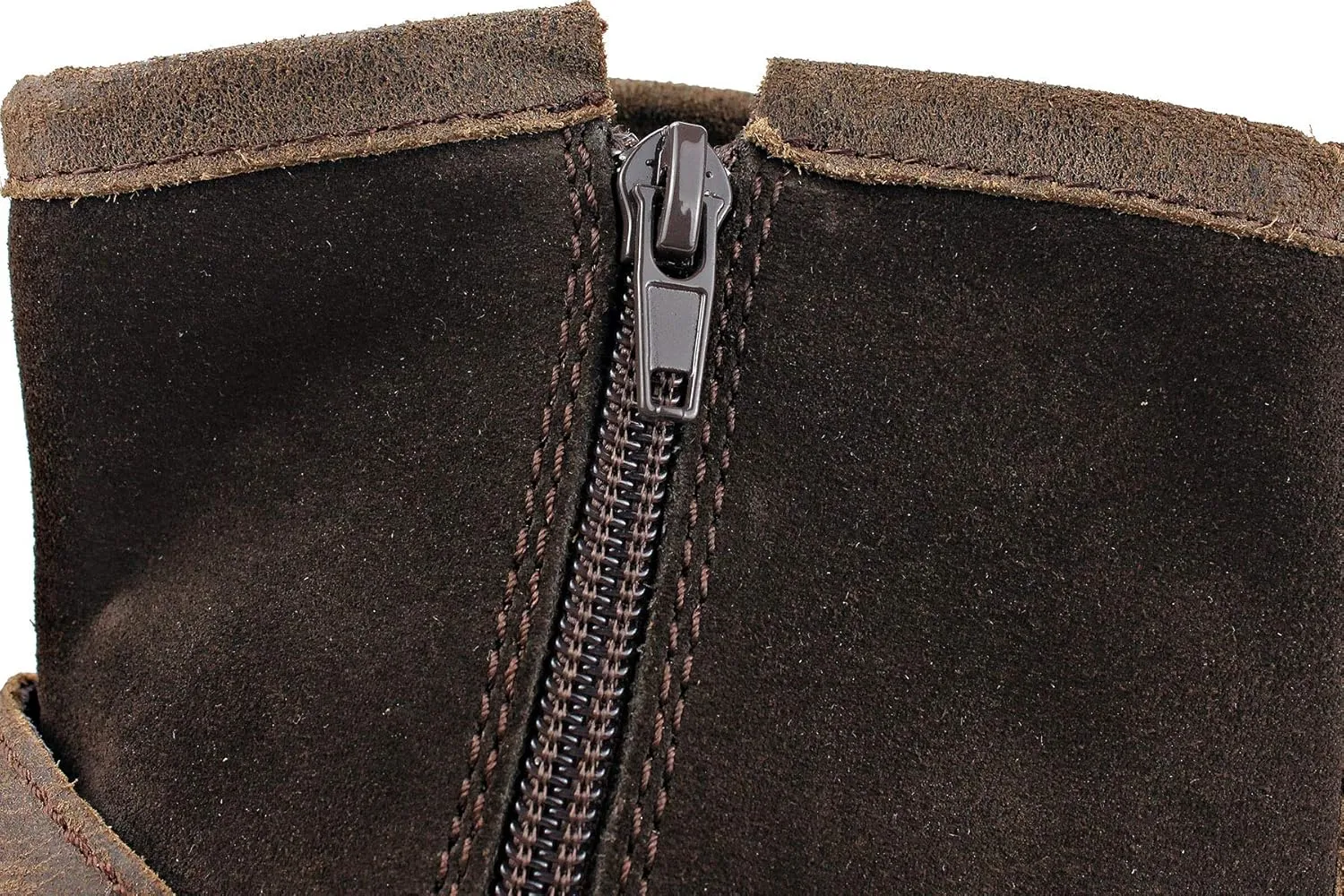Mens Chukka Biker Cowboy Stylish Motorcycle Combat Hiking Fashion Casual Cowhide Leather Ankle Side Zipper Boots 5008-1-DD1D2
