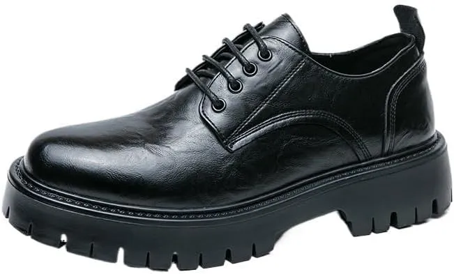 Men's Formal Business Leather Oxfords Comfortable Walking Loafers Driving Work Business Dress Shoes