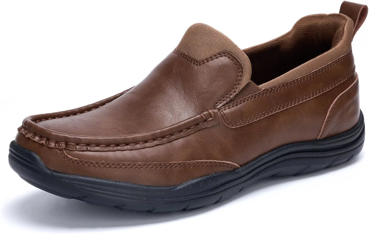 Men's Hand Free Casual Shoes Leather Slip On Loafers