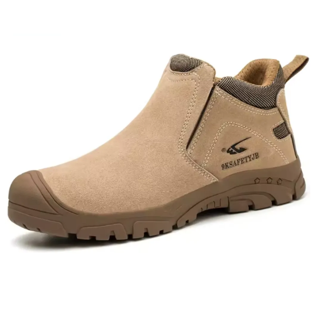 Men's Heat-Resistant Slip-On Welding Boots
