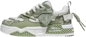 Men's Trendy Stylish Sneakers, Comfortable Wear- Superior Grip, Ventilated Comfort - Secure Lace-up Sneakers for Everyday Style, Street Style Footwear