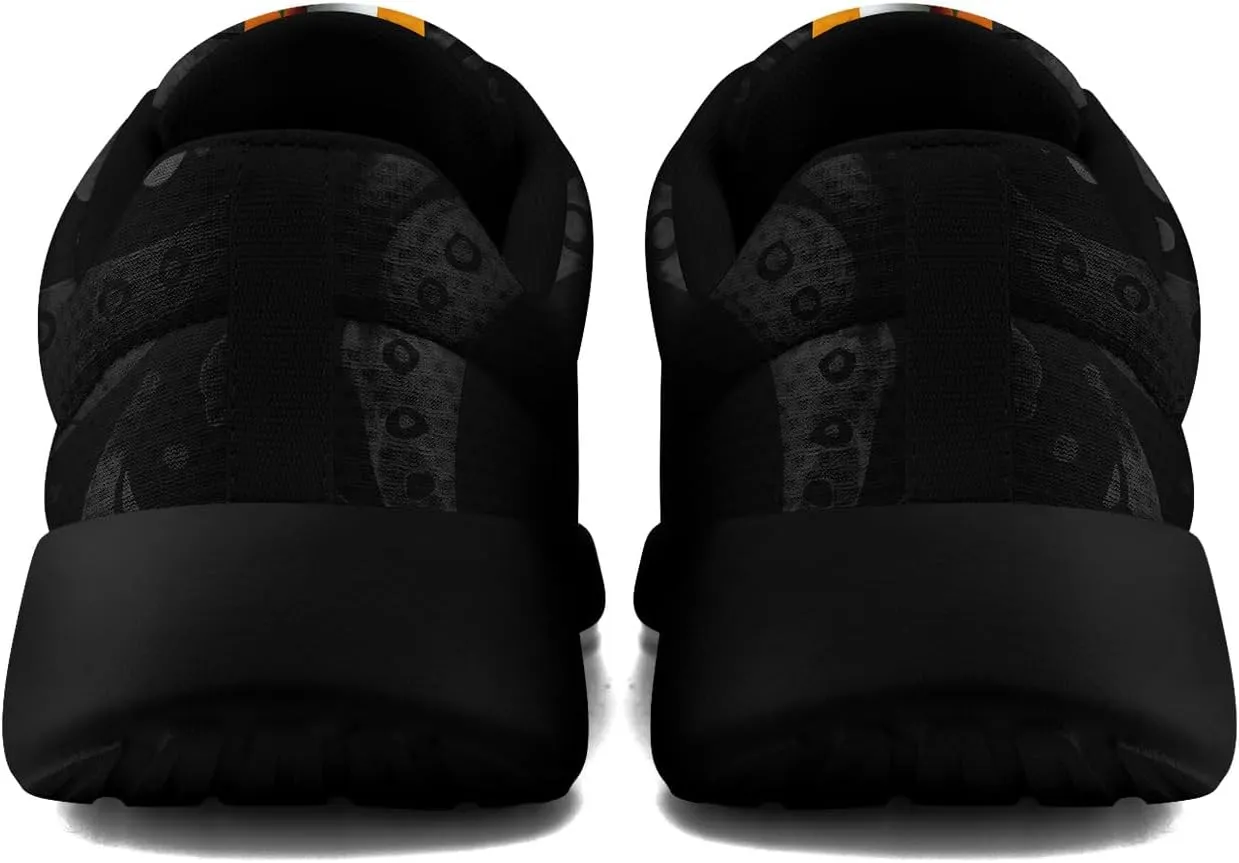 Mexican Flag Road Running Shoes for Men Women, Comfortable and Breathable Teachers Sneakers with Mexico Iconic Design