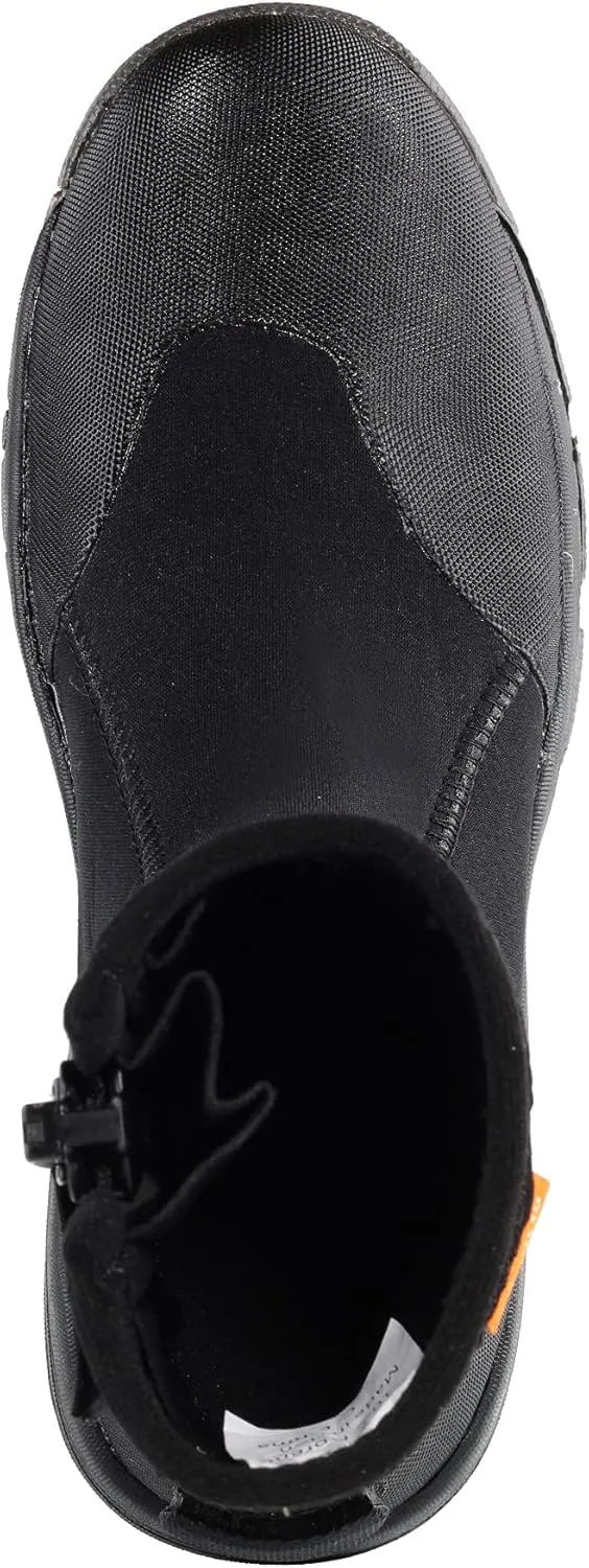 Neoprene Dive Boots 5mm Tall Zippered with Anti-Slip Rubber Sole Wetsuit Boots for Water Sports Scuba Diving Snorkeling