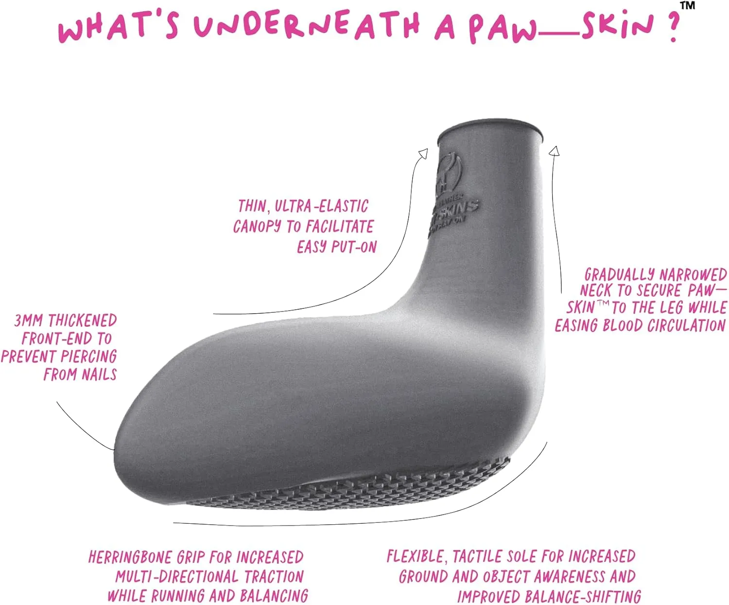Paw-Skins Next-Gen Dog Boots | Silicone Dog Shoes | Large, Blue Topaz | Hot Pavement, Snow, Cold Weather Protection