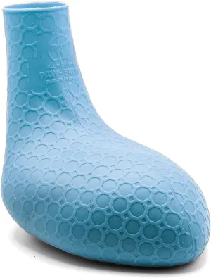 Paw-Skins Next-Gen Dog Boots | Silicone Dog Shoes | Large, Blue Topaz | Hot Pavement, Snow, Cold Weather Protection