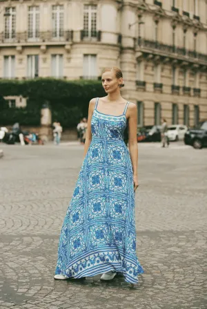 Positano Dress | Amalfi Blue