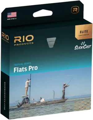 RIO PRODUCTS Elite Flats Pro Saltwater Fly Line, Easy to Cast Flies from Size 2/0 to 8, Low-Stretch & Ultra-Slick Performance, Aqua/Orange/Sand, Float, 8wt