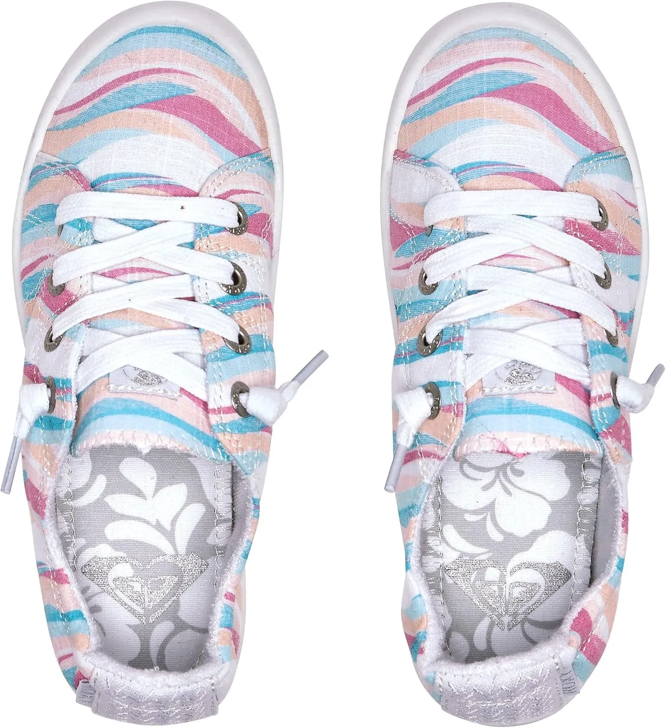 Roxy Girl's Bayshore Slip on Sneaker Shoe