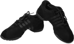 Sansha Skazz Low Top Sneakers S37C DYNA-STIE, Black, 12.5 US Unisex Big Kid