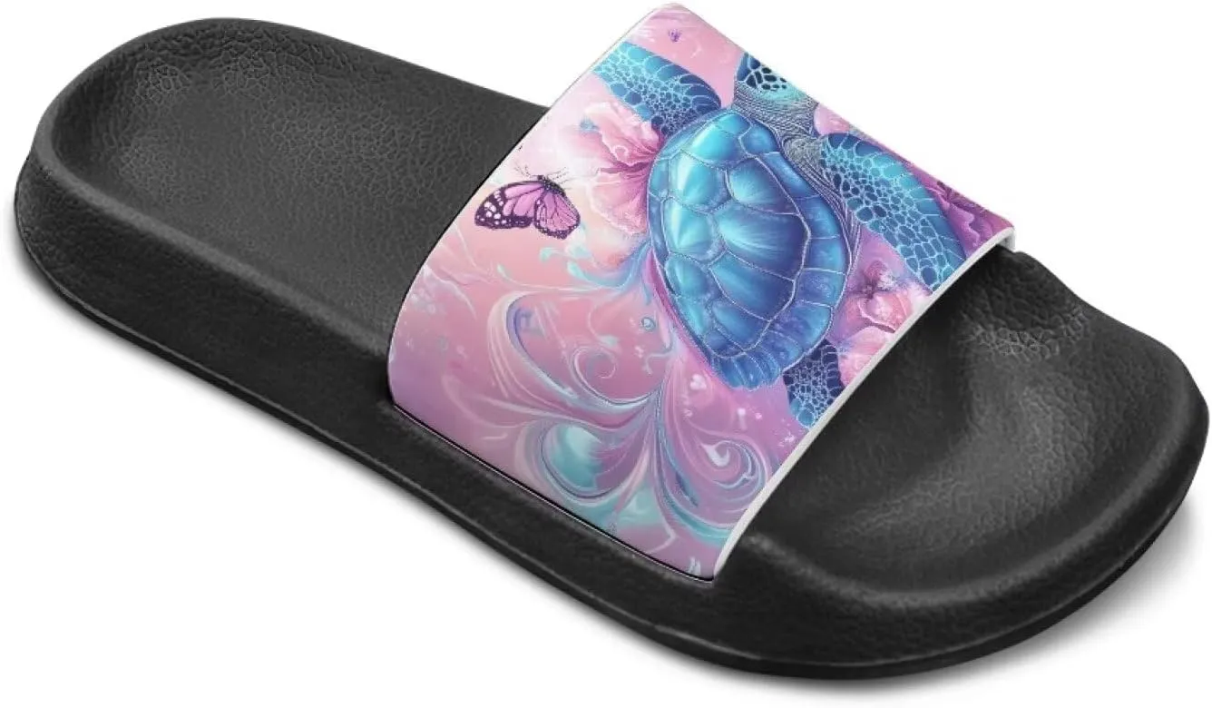 Slides for Boys Girls Quick Drying Kids Slides Sandals Non-Slip